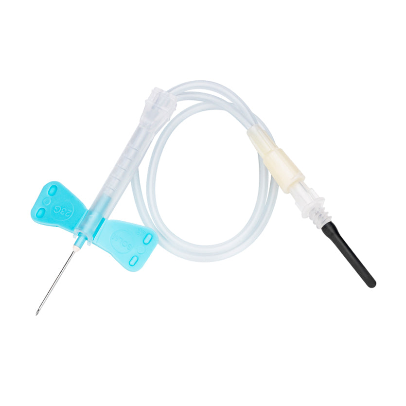 Escalpe de Segurança para Coleta Múltipla de Sangue a Vácuo 23G 3/4 7 (Sem Adaptador) | SOL-CARE