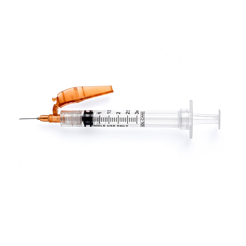 Agulha Hipodérmica de Segurança PMD 13x0,45mm (26G 1/2) | SOL-CARE