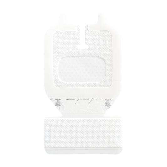 Curativo Transparente IV Premium 6.5 x 7 - Com Borda - Com Fenestra | Sol-Care