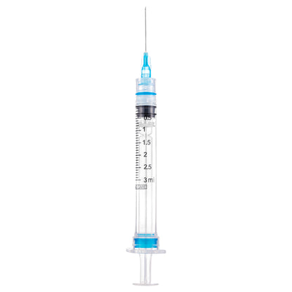 Seringa de Segurança Retrátil 3ml Luer Lock (Sem Agulha) | SOL-CARE