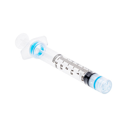 Seringa de Segurança Retrátil 3ml Luer Lock (Sem Agulha) | SOL-CARE