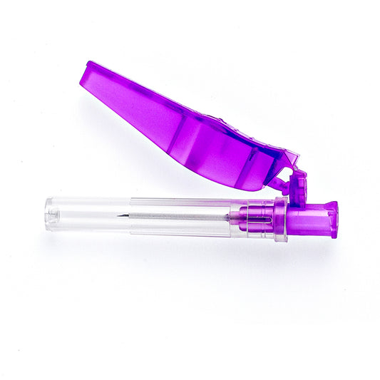 Agulha Hipodérmica de Segurança 20x0,55mm (24G 3/4) | SOL-CARE