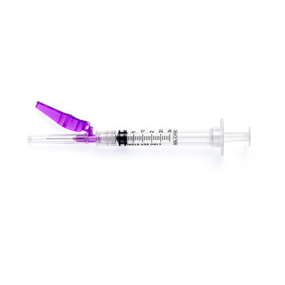 Agulha Hipodérmica de Segurança 20x0,55mm (24G 3/4) | SOL-CARE