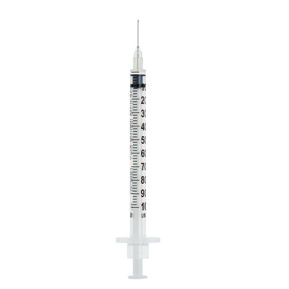 Seringa de insulina 100UI (1,0ml) com agulha fixa 0,30mm x 8mm (30G) Blister | SOL-M