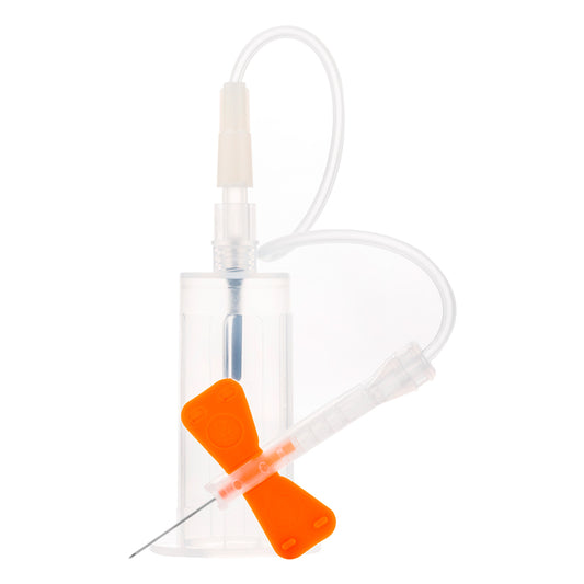 Escalpe de Segurança para Coleta de Sangue com Adaptador 25G (3/4 x 7) | SOL-CARE