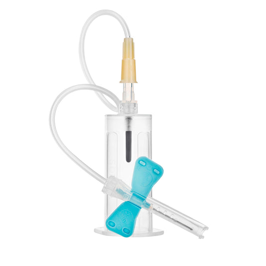 Escalpe de Segurança para Coleta de Sangue com Adaptador 23G (3/4 x 7) | SOL-CARE