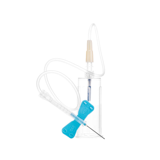 Escalpe de Segurança para Coleta de Sangue com Adaptador 23G (3/4 x 7) | SOL-CARE