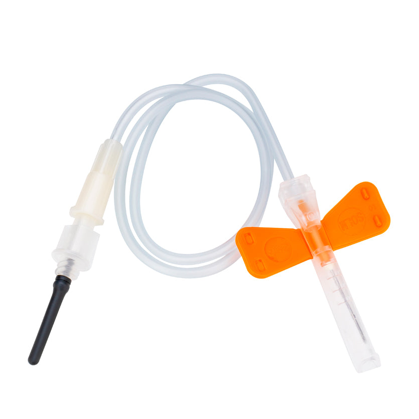 Escalpe de Segurança para Coleta Múltipla de Sangue a Vácuo 25G 3/4 7 (Sem Adaptador) Soft Pack | SOL-CARE