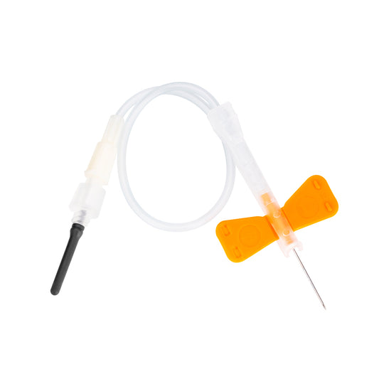 Escalpe de Segurança para Coleta Múltipla de Sangue a Vácuo 25G 3/4 7 (Sem Adaptador) Soft Pack | SOL-CARE