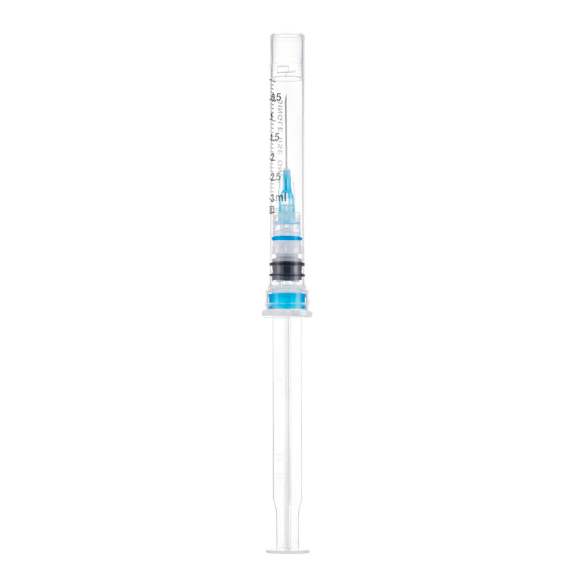 Seringa de Segurança Retrátil 3ml Luer Lock (Sem Agulha) | SOL-CARE