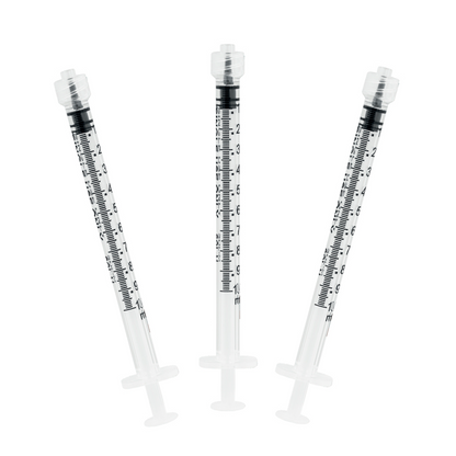 Seringa 1ml Luer Lock Zero Resíduo com Agulha de Segurança 25x0,5mm (25G*1) | SOL-CARE