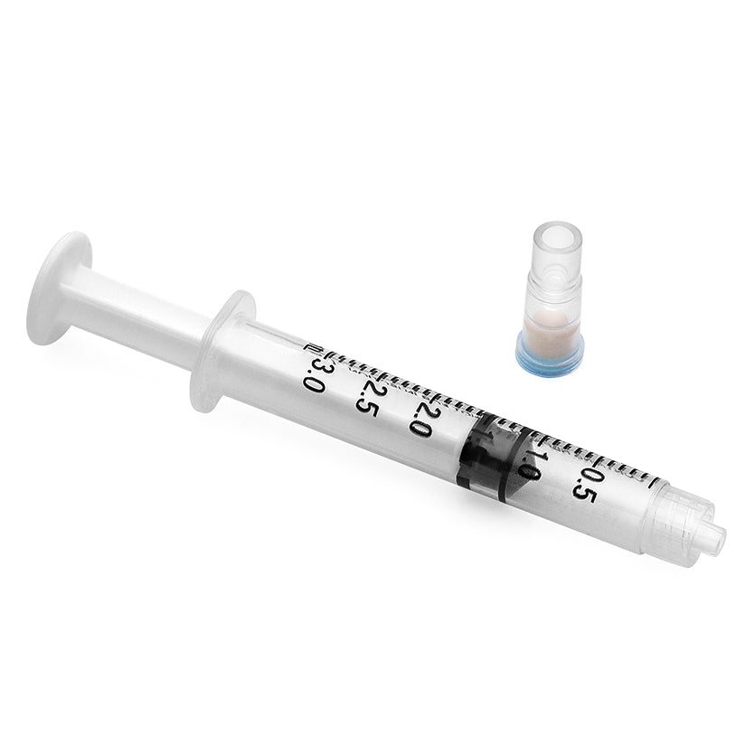 Seringa de Gasometria Line Draw Portex 3ml com Heparina Seca de Lítio para Gases e Eletrólito