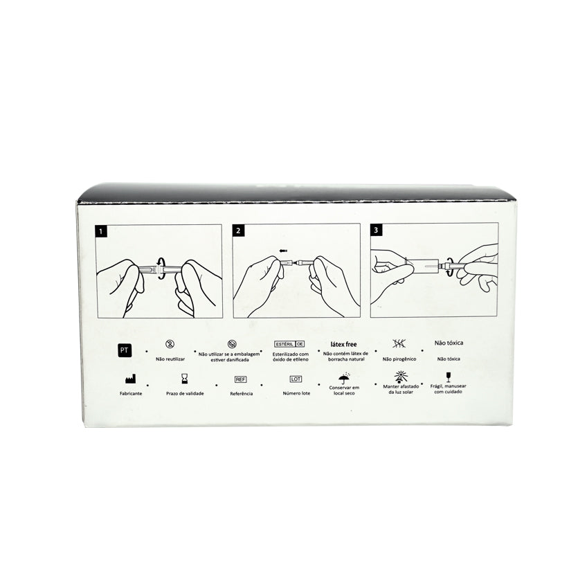 Agulha a Vácuo para Coleta Múltipla 25mm x 0,7mm (22G x 1) | SOL-M