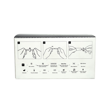 Agulha a Vácuo para Coleta Múltipla 25mm x 0,7mm (22G x 1) | SOL-M