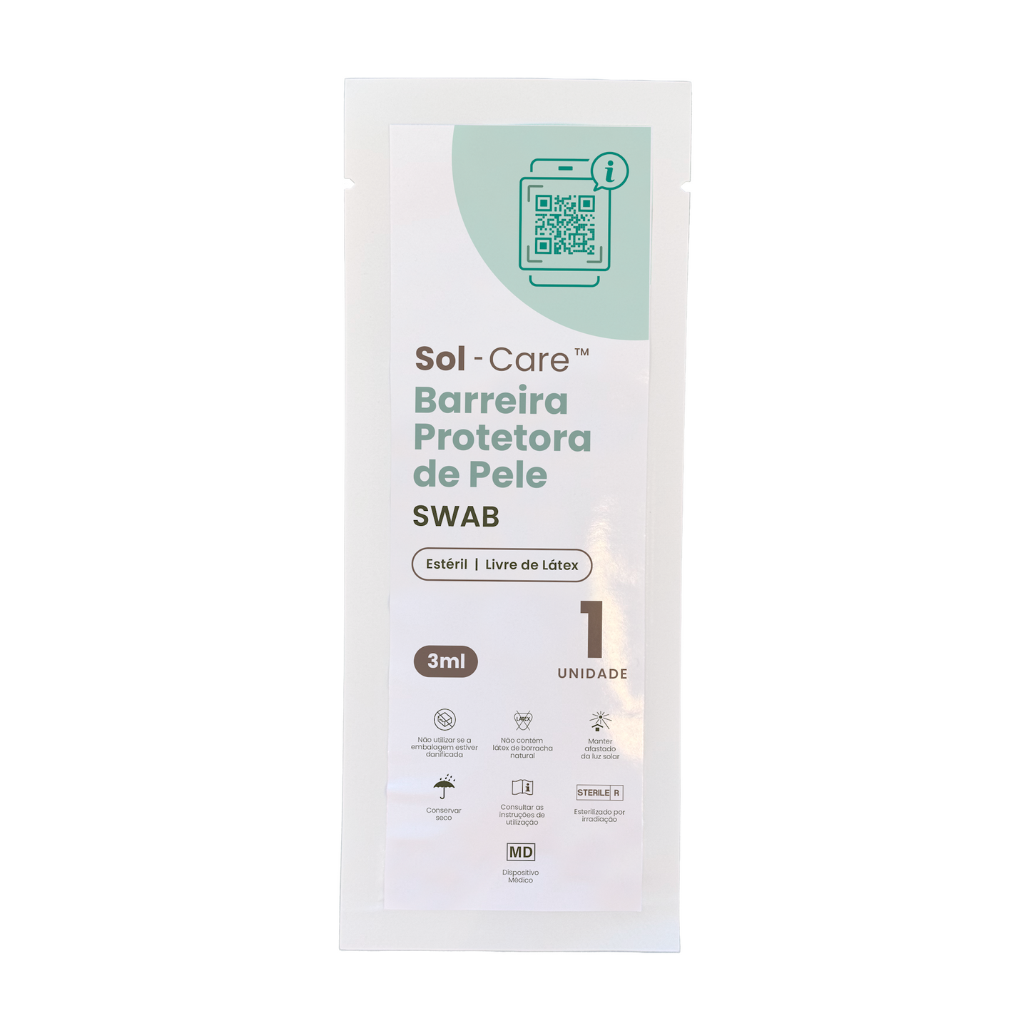 Barreira Protetora da Pele Swab, 3m | Sol-Care