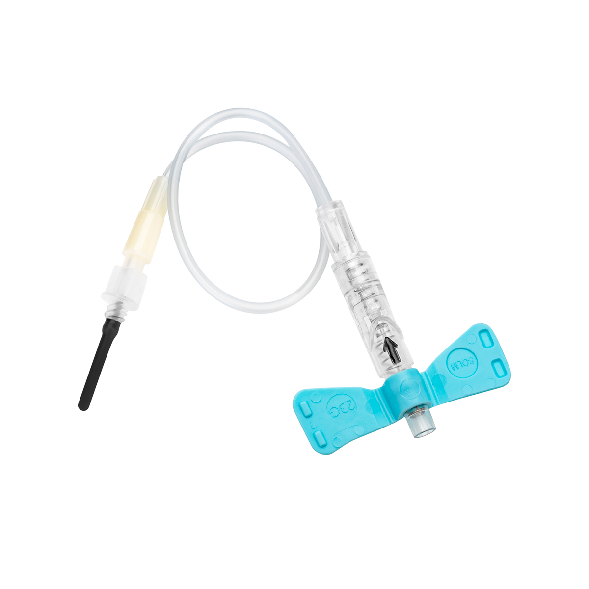 Escalpe de Segurança Pull-Button para Coleta de Sangue 23g (3/4 x 7) | SOL-GUARD