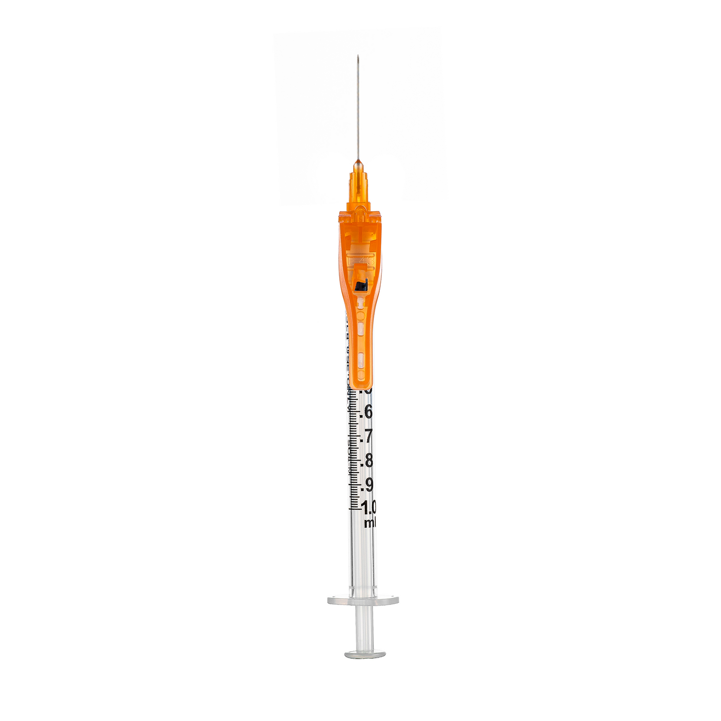 Seringa 1ml Luer Lock Zero Resíduo com Agulha de Segurança 25x0,5mm (25G*1) | SOL-CARE