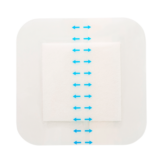 Curativo Transparente com Compressa Absorvente 10cm x 10cm | Sol-Care