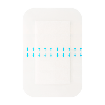 Curativo Transparente com Compressa Absorvente 10cm x 15cm | Sol-Care