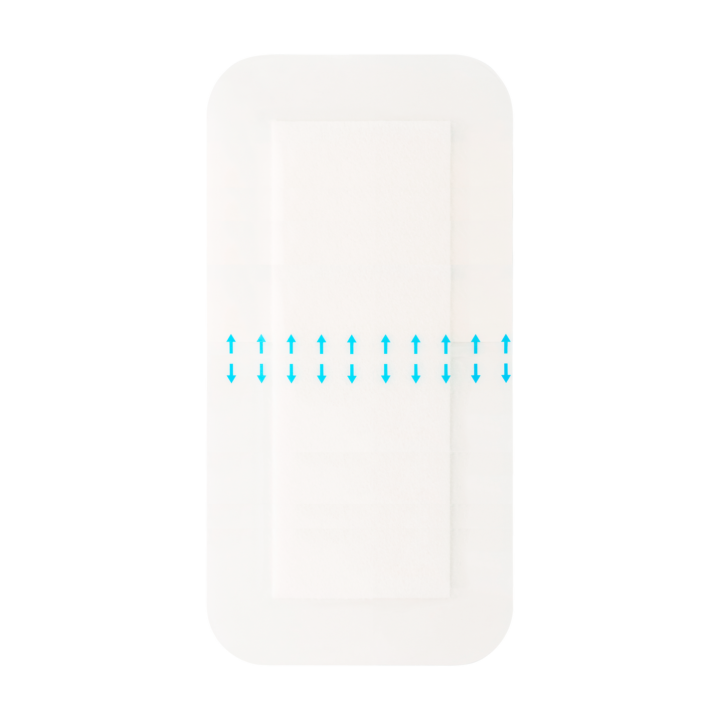 Curativo Transparente com Compressa Absorvente 10cm x 20cm | Sol-Care