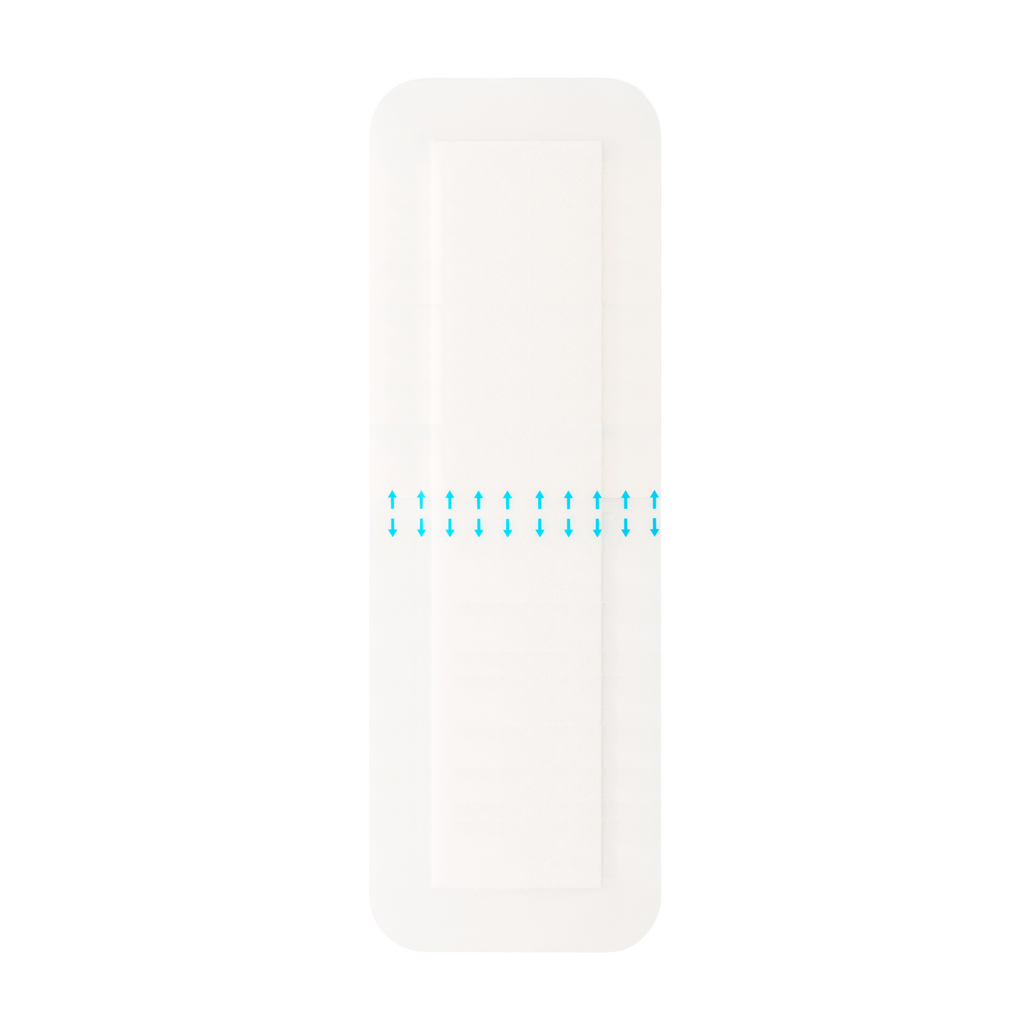 Curativo Transparente com Compressa Absorvente 10cm x 30cm | Sol-Care