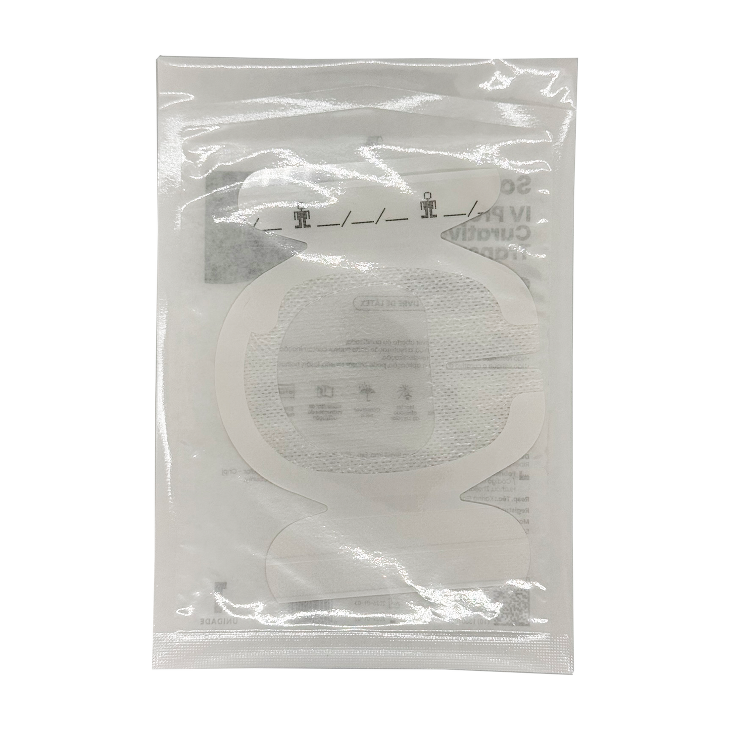 Curativo Transparente IV Premium 8.5 x 11.5 - Com Borda - Com Fenestra | Sol-Care