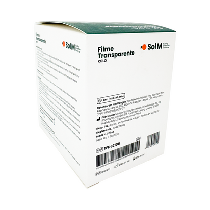 Filme em Rolo Transparente 5cm x 10m | Sol-Care
