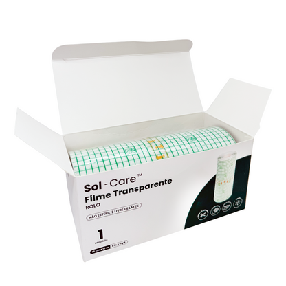 Filme em Rolo Transparente 15cm x 10m | Sol-Care